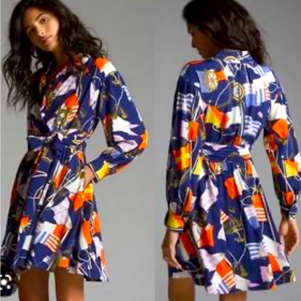 Maeve Mini Shirtdress Nautical